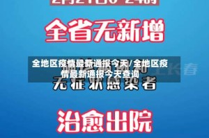 全地区疫情最新通报今天/全地区疫情最新通报今天查询