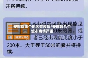 安徽都哪个地区有疫情/安徽哪几个城市疫情严重