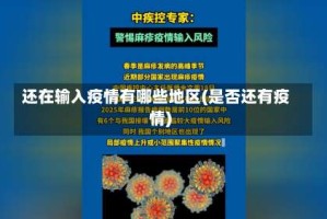 还在输入疫情有哪些地区(是否还有疫情)