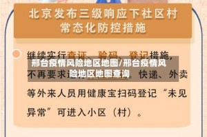 邢台疫情风险地区地图/邢台疫情风险地区地图查询