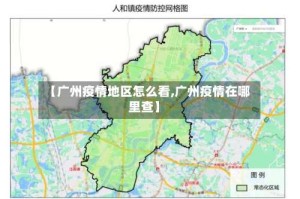 【广州疫情地区怎么看,广州疫情在哪里查】