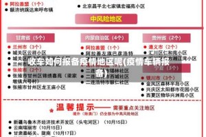 收车如何报备疫情地区呢(疫情车辆报备)