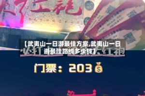【武夷山一日游最佳方案,武夷山一日游最佳路线多少钱】