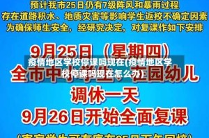 疫情地区学校停课吗现在(疫情地区学校停课吗现在怎么办)