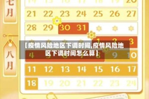 【疫情风险地区下调时间,疫情风险地区下调时间怎么算】
