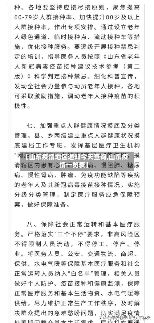 【山东疫情地区通知今天查询,山东疫情一览表】-第2张图片