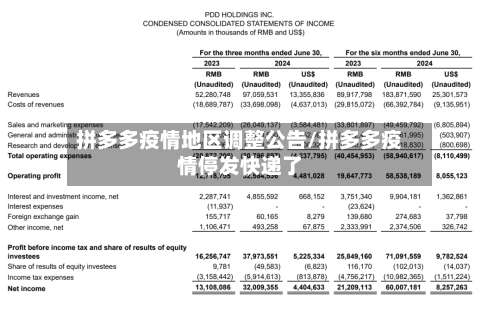 拼多多疫情地区调整公告/拼多多疫情停发快递了-第2张图片