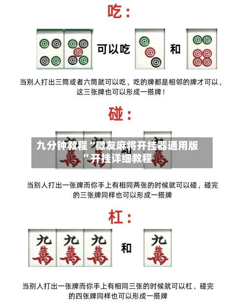 九分钟教程“微友麻将开挂器通用版”开挂详细教程-第1张图片