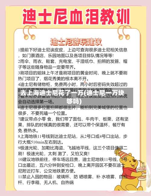 去上海迪士尼花了一万(迪士尼一万块够吗)-第1张图片