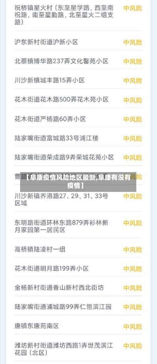 【阜康疫情风险地区最新,阜康有没有疫情】-第1张图片