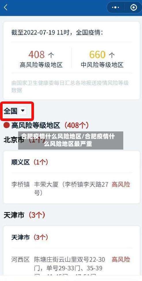 合肥疫情什么风险地区/合肥疫情什么风险地区最严重-第3张图片