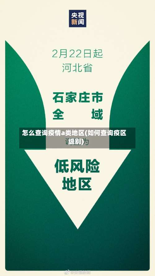怎么查询疫情a类地区(如何查询疫区级别)-第1张图片