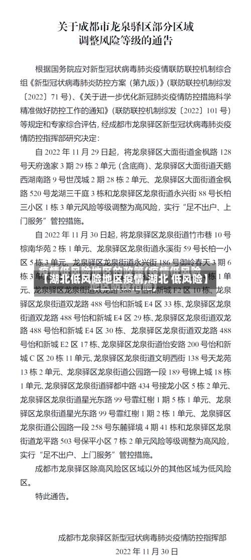 【湖北低风险地区疫情,湖北 低风险】-第2张图片