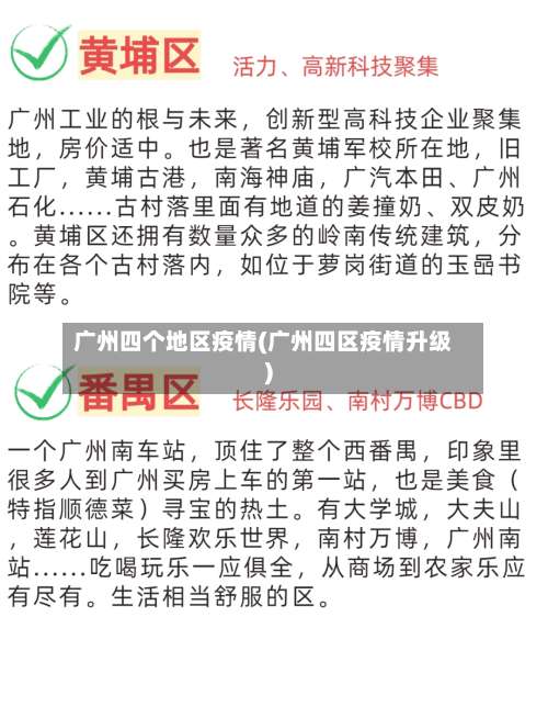 广州四个地区疫情(广州四区疫情升级)-第2张图片