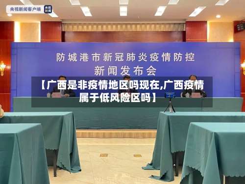 【广西是非疫情地区吗现在,广西疫情属于低风险区吗】-第2张图片