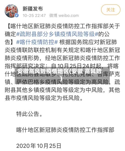 安徽高风险疫情地区(安徽 高风险)-第3张图片