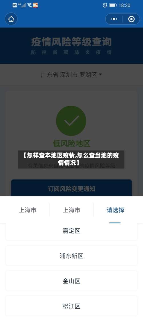 【怎样查本地区疫情,怎么查当地的疫情情况】-第3张图片