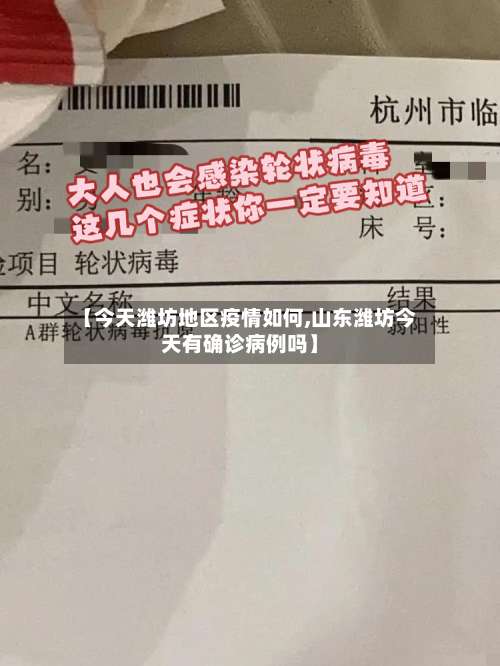 【今天潍坊地区疫情如何,山东潍坊今天有确诊病例吗】-第3张图片