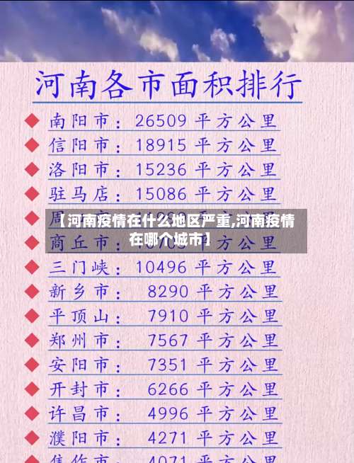 【河南疫情在什么地区严重,河南疫情在哪个城市】-第2张图片